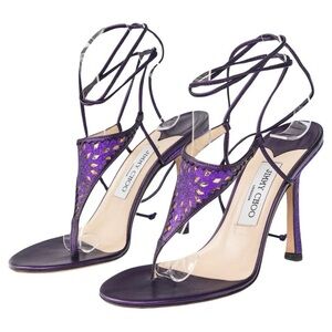 Jimmy Choo Purple Strappy Sandals sz. 40